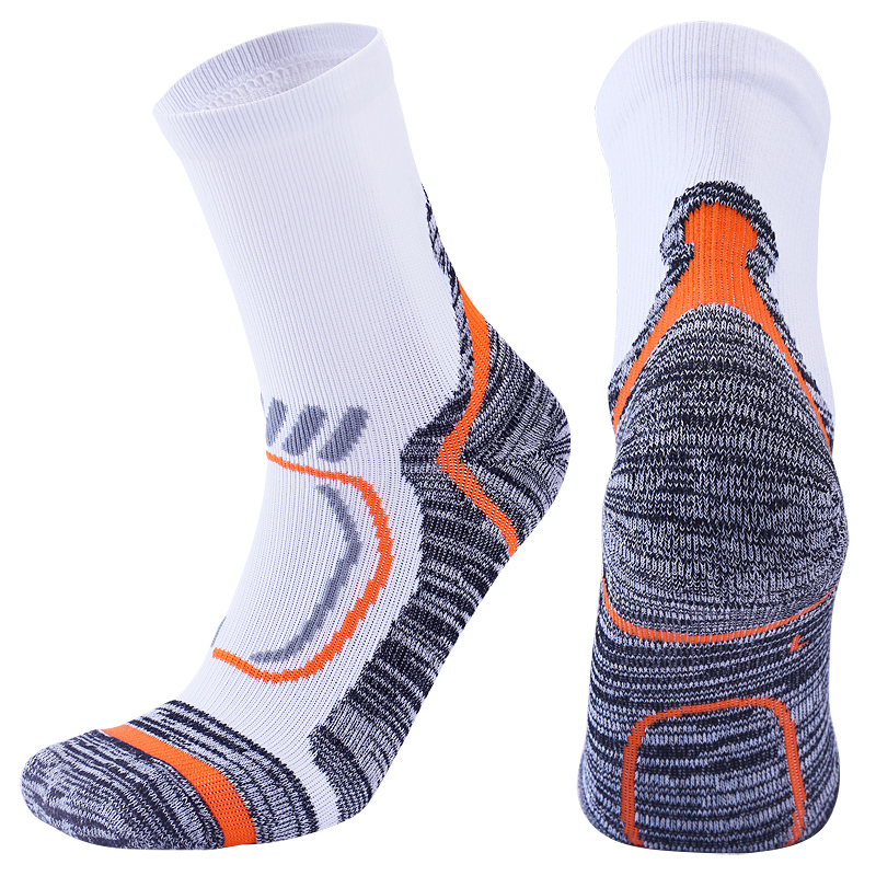 Mid-tube sports socks towel bottom long tube thickened warm climbing socks elite basketball riding ski high-top men's socks