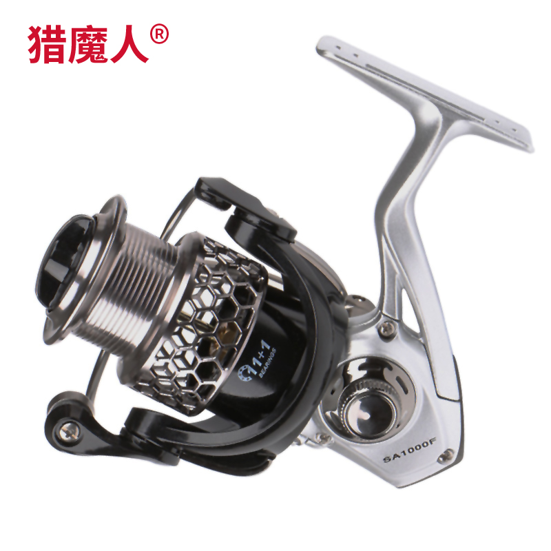 Hunting Magician Luia Metal Inclined Opening Light Cup Far Throw fishing line Distant Pitching Winder wheel Luther Rod Fish Wire Wheel Fish Wheel