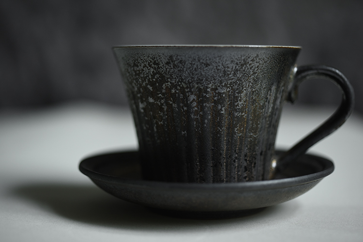 Công viên nhẫn hàng năm ZORING PARK Trang chủ Cửa hàng Rust Glaze Coffee Cup Cup Saucer Set Coffee Maker bình pha cold brew