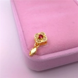 Крышка для обороты с чистым песчаным песком ожерелье для ожерелья подвеска