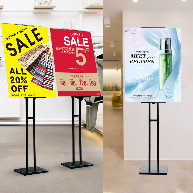 kt board exhibition stand vertical floor standing advertising display board poster stand stand standing water sign publicity display board customization