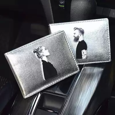 Personality couple driving license driver this motor vehicle license leather case for men and women cute driver license card bag driver