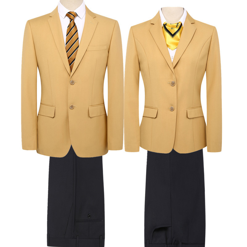 21St Century Real Estate Suits for Men and Women, Gold Suits, Jackets, Real Estate Sales Work Uniforms, Professional Attire