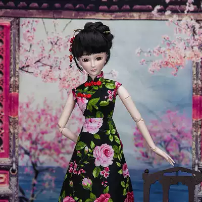 YE LUOLI DOLL GIRL CHILDREN's TOY SIMULATION DOLL GIFT box SHOP MANAGER 60CM