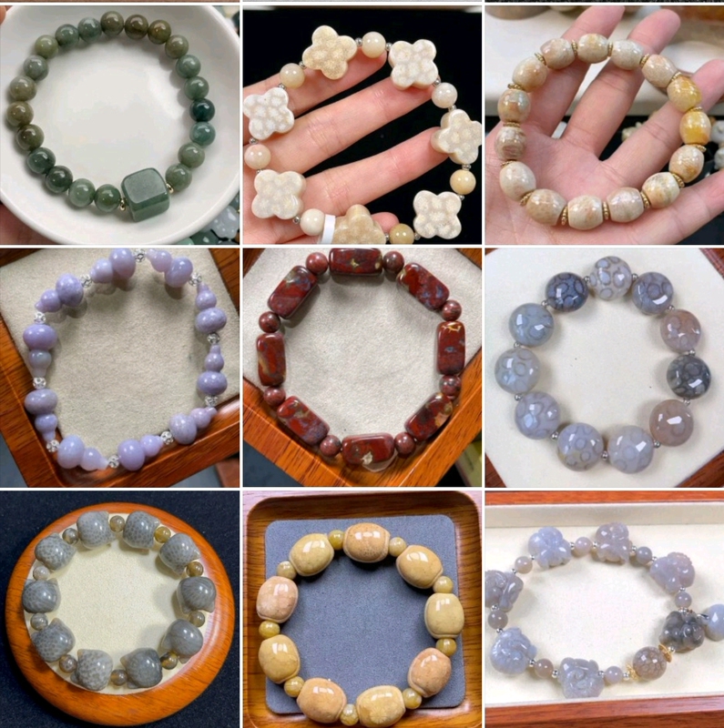Coral Jade Fine Bracelet D0404 Coral Jade Fine Bracelet D0404