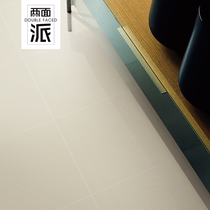 Full throw glazed pure color bright face tiles full porcelain 600 * 600 polished brick-and-mortar restaurant light grey tile tooling superior etc.