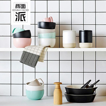 Toilet mosaic 100 bathroom tile Nordic nine grid small white brick kitchen White all porcelain wall tile balcony 300