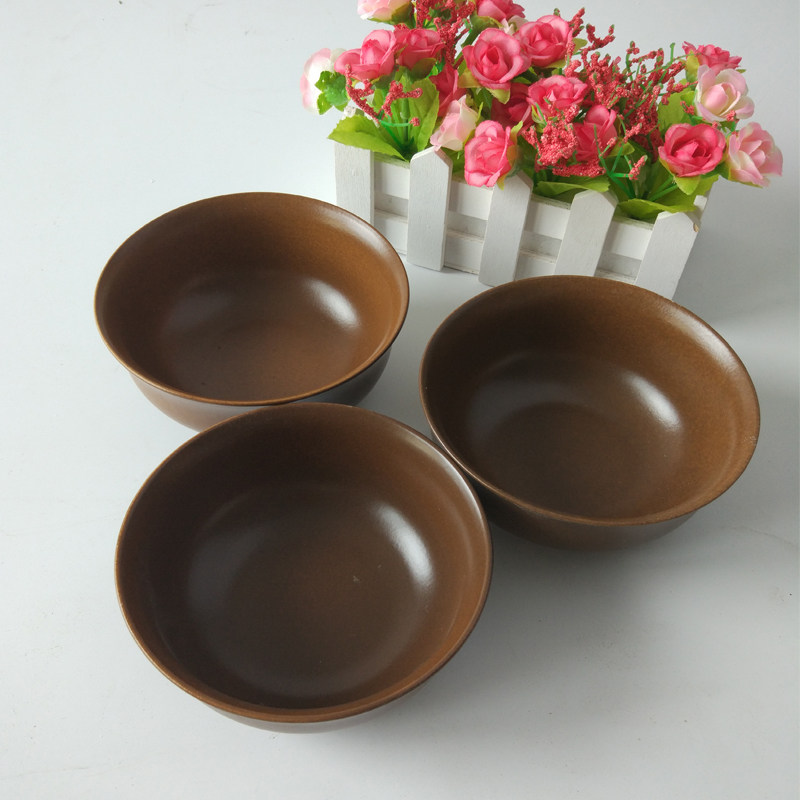 Flat Sand Bowls Home Eating Adults Personality Soup Bowls Cutlery Bone China Rice Bowls Chinese Creative Sand Bowls Soup Bowls