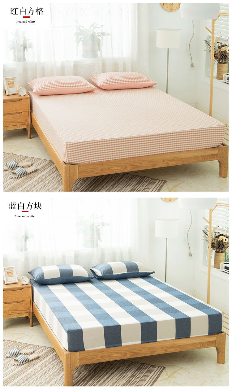 doanh nghiệp thuần túy giường bông Simmons bao gồm tất cả một mảnh tháo lắp bảo vệ che bụi che bông rửa sạch bông nệm bìa bedspread - Trang bị Covers ga giường chun