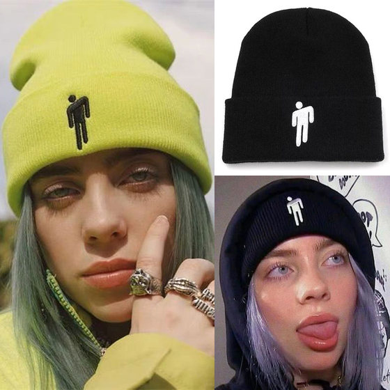 Billie Billie's same wool knitted hat autumn and winter cold hat for men and women European and American trendy brand Korean version versatile ins fashion