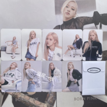 Korean Entertainment Park Chae Young ROSE endorses OiOi co-branded blackpink star kpop album photo card pink peripherals
