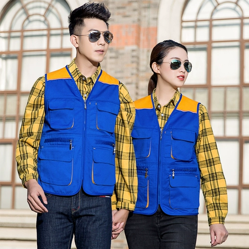 费罗柯 Униформа медсестры для работы, жилет, летняя одежда, делается под заказ, с печатью вашего логотипа