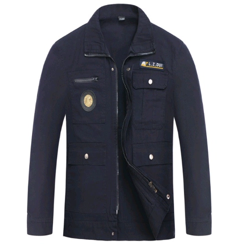 Хлопковый износостойкий демисезонный комбинезон, осенний сезон, защита от ожогов