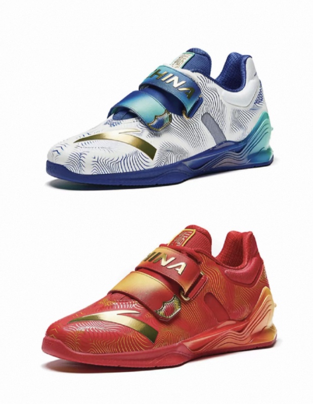 Anta New Weightlifting Shoes for the Chinese National Team, Specialized Competition Squat Weightlifting Shoes, Limited-Time Discount