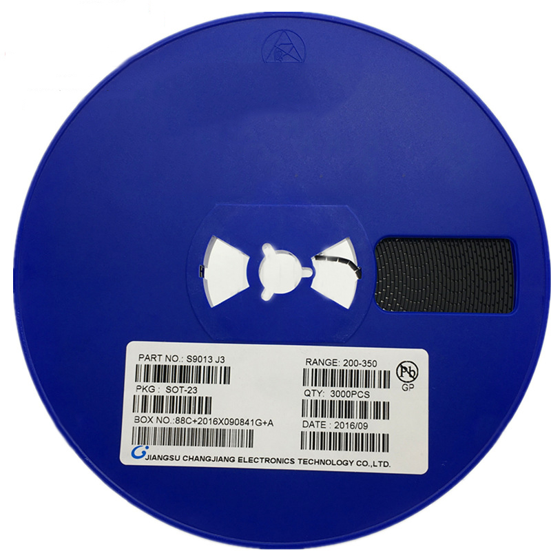 SMD power triode S9013 printing: J3 0 5A 25v NPN SOT-23 1K = 14 yuan