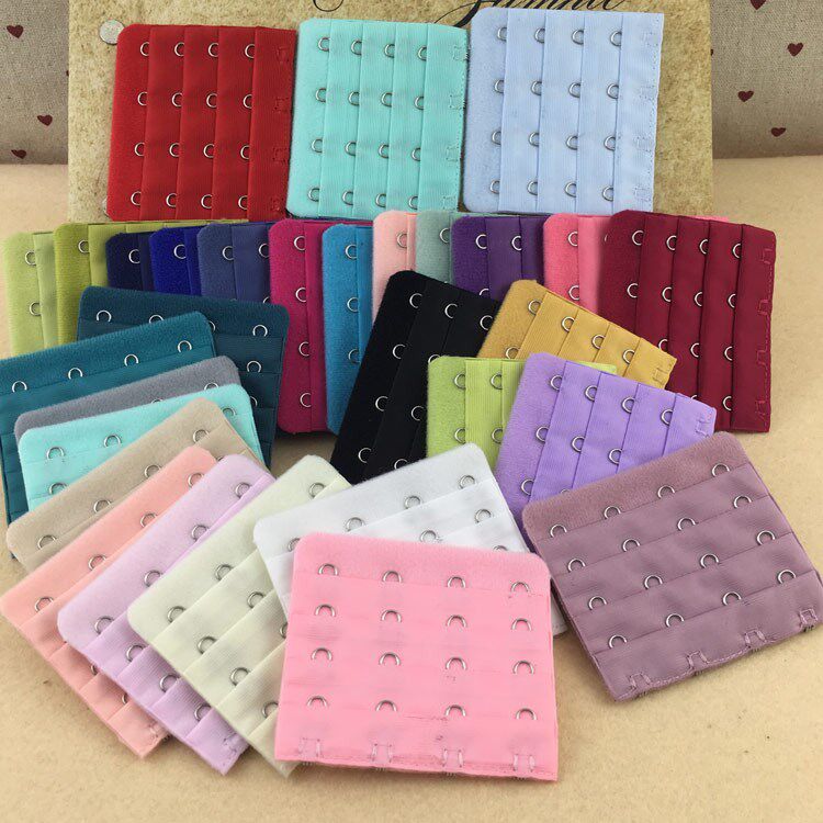 Happiness bra extension buckle four-breasted fox underwear extension buckle back buckle buckle four-row four-buckle bra buckle