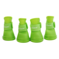 Флуоресцентные туфли с зелеными дождями