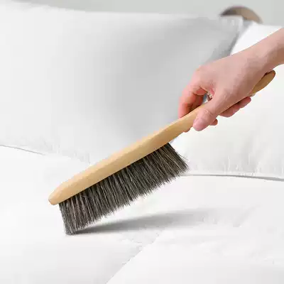 Soft wool bed brush household bed artifact cute sweeping Kang broom pig Mane bed cleaning artifact sweeping brush