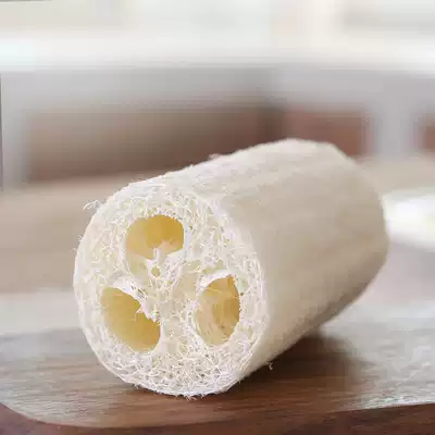 Art broom natural loofah dishwashing cloth 3 kitchen cleaning dish towel does not hurt the pot washing pan Brush pan artifact