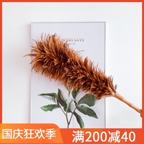 Old-fashioned feather duster dust removal dust cleaning household dust removal artifact electrostatic adsorption dust high-grade chicken feather Zen car