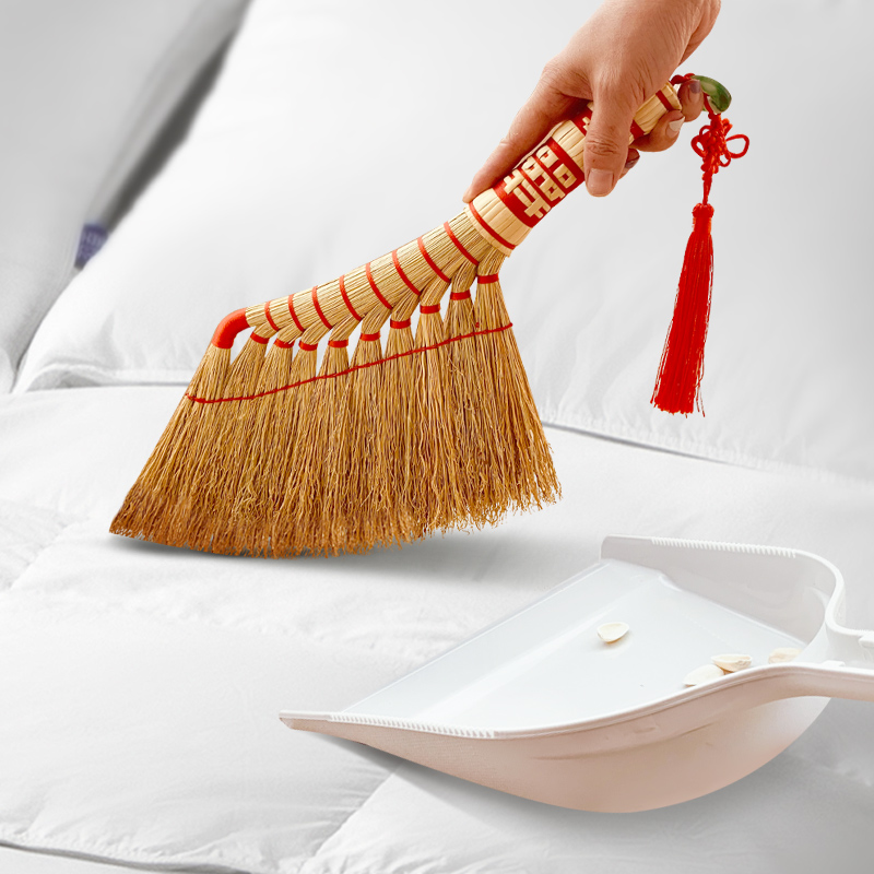 Sweep bed brush Household sweep bed artifact Sweep Kang broom hard brush Bed artifact Anti-static bed brush dust brush