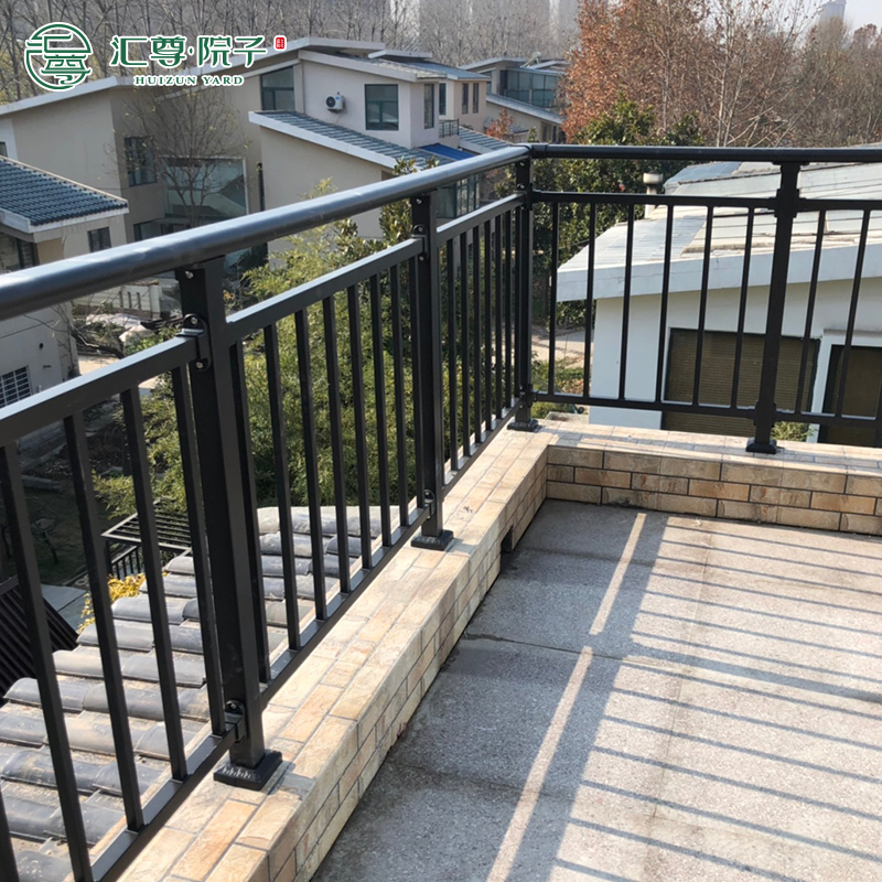 Wire Revered Balcony Guardrails Outdoor Aluminum Alloy Railing Terrace Villa Attic Countryside Home Zinc Steel Armrests Customised