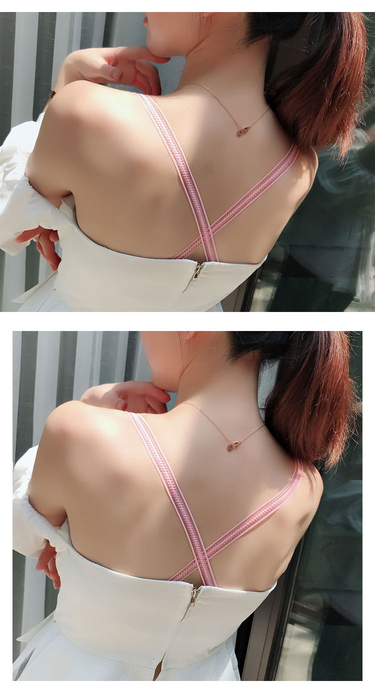 [Mua 2 tặng 1] Dây đeo vai ren gợi cảm treo cổ đồ lót có dây đeo chéo đẹp lưng dây đeo vai chống trượt cho bé gái đồ lót