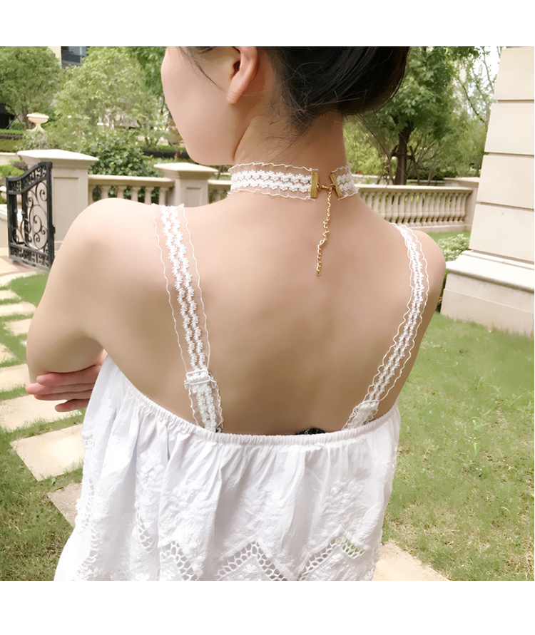 Mua 2 tặng 1 miễn phí mới đẹp vai hoa sen dây đeo cổ áo rộng móc áo lót với cổ áo ren dễ thương gợi cảm áo ngực không dây