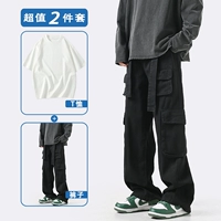 Черная белая футболка