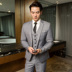 Bộ đồ vest nam phù hợp với áo khoác vest áo ba lỗ quần short nam kaki Suit phù hợp