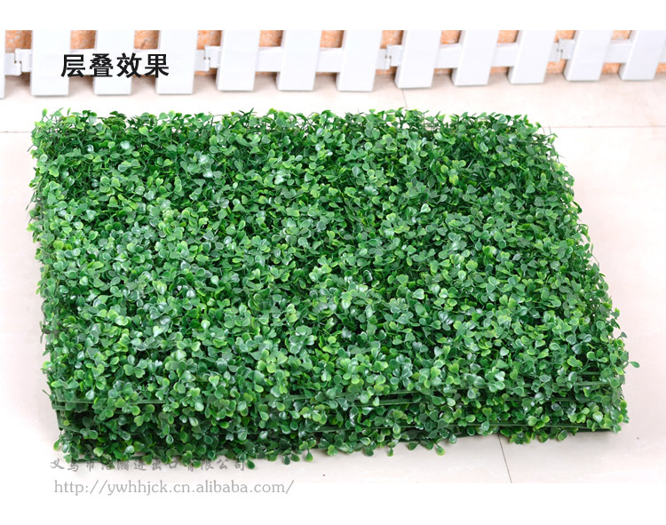 Multi-size encryption emulated lawn Milan grass plant wall background wall Balcony Kindergarten decorated lumpy artificial grass