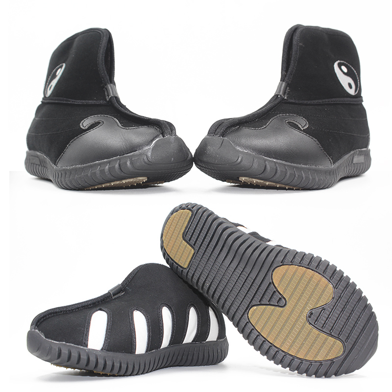 Wu Dao Tai Ji Smart Shoes Men Close Boots Female Winter Caffet High-Gang Taoist Shoes New Non-Slide Tenstra Cotton Shoes