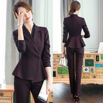 Professional suit Female socialite Xiaoxiang Feng 2021 spring and autumn new suit formal work clothes temperament suit womens coat