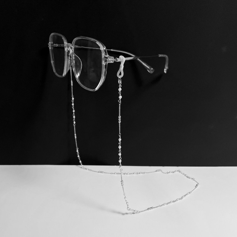 Pearl Glasses Chain Women's Halter Jewelry Retro Trendy Chain Fashion Versatile Sunglasses Chain Mask Chain Multi-purpose Accessories