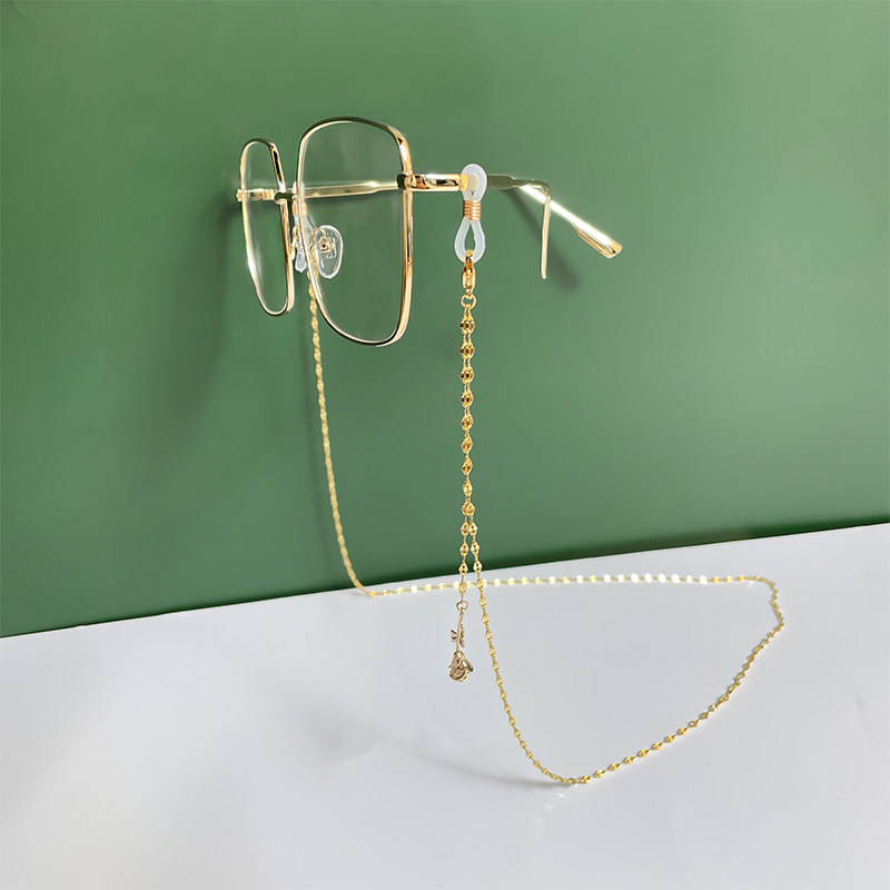 Rose Tassel Glasses Chain Women's Hanging Neck Retro Chain Personality Fashion Hanging Chain Net Red Anti-slip Lanyard