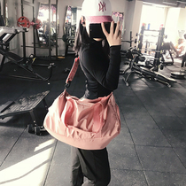Gym Bag nv yun dong training wet and dry separation ins red short hand bag you yong bao mass
