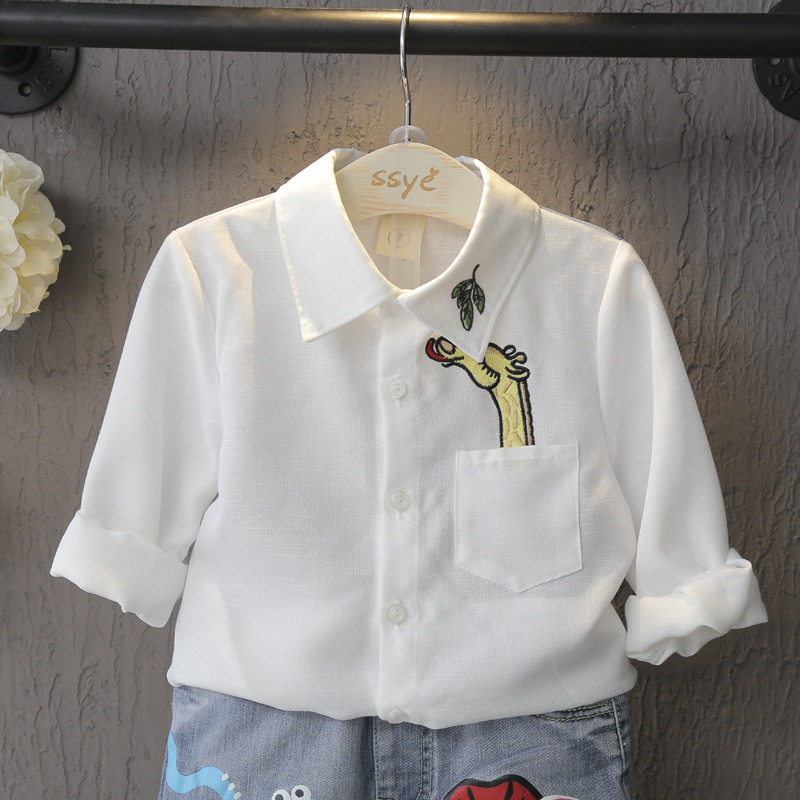 Chemise fille à manche longue - Ref 2084969 Image 10