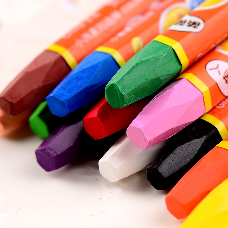 Oil painting 12 12 18 24 36 36 young children wax pen paintbrush baby graffiti color pen safe and non-toxic washable