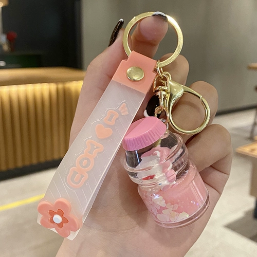 Милый чай с молоком, креативный мультяшный брелок, школьный рюкзак, популярно в интернете, подарок на день рождения