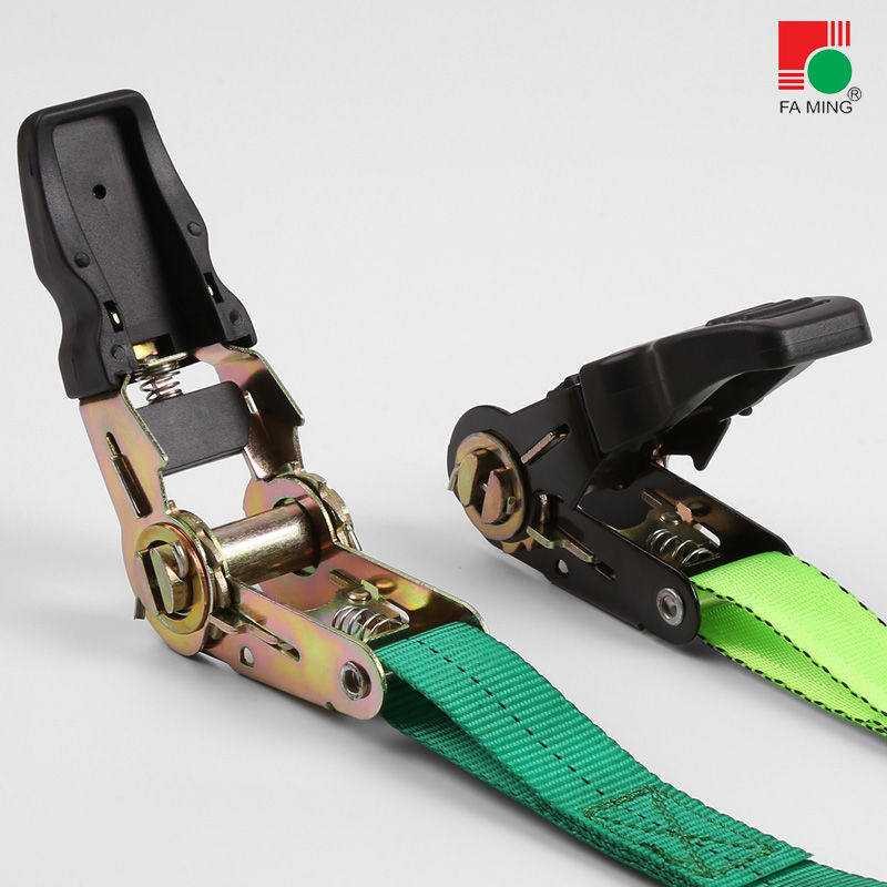 Cargo binding strap tensioner rope tensioner strap retainer rope