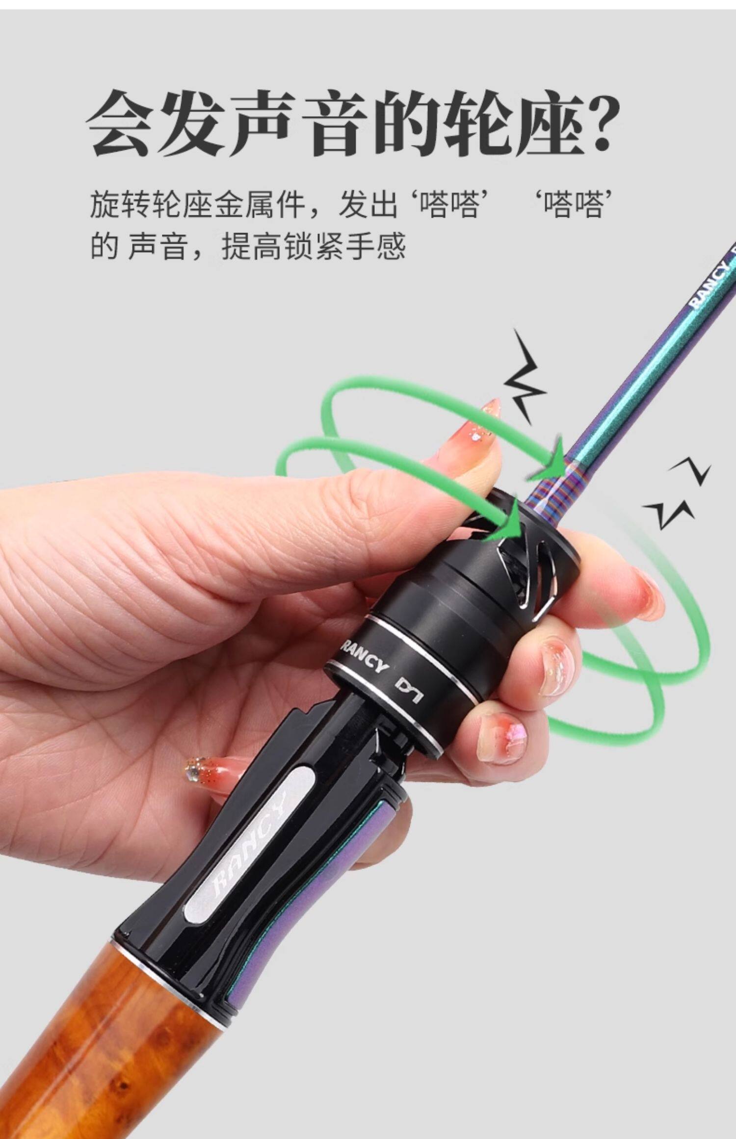 Дорожные суб -полюсный 钓迷蘭溪实木微物路亚竿杆马口竿富士导环f快调直柄枪柄升级版 Fishingfans