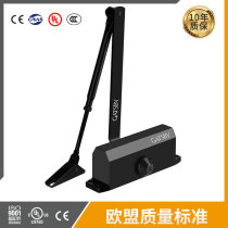  German hydraulic antifreeze door closer Household outdoor iron door fire door push-pull buffer automatic door closer Stainless steel black