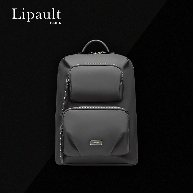 Lipault backpack women's new casual exquisite pearl accessories bag women simple backpack fashion GQ4