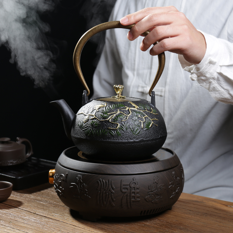 ZongTang Japanese teapot tea set household iron pot of boiled tea, the electric furnace TaoLu kettle office kung fu