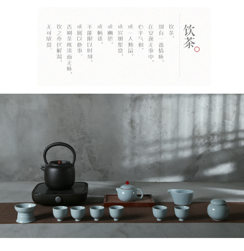 ZongTang to yet your up ceramic tea set little teapot bag mail on your porcelain kung fu tea tea teapot 's beauty