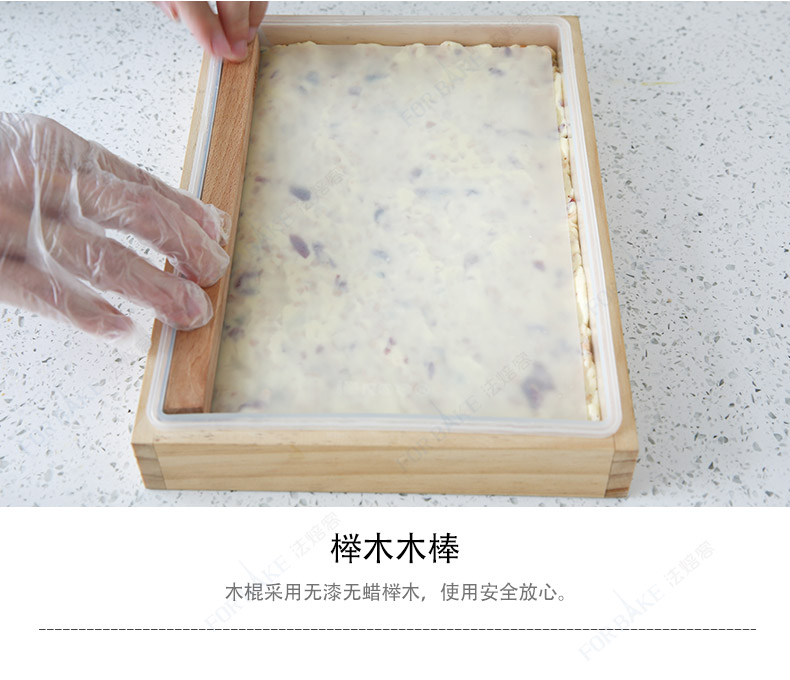 Công cụ làm bánh mì Pháp nougat thiết lập Trang chủ handmade DIY thịt bò kẹo sô cô la khuôn silicone nướng khuôn làm kem