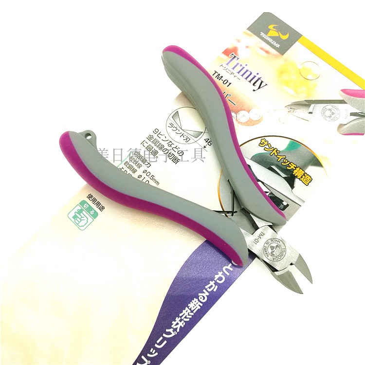 Japanese angular field TTC precision model cut electronic pliers mouth pliers diagonal notch pliers TM-01 TM-02 DLY tool