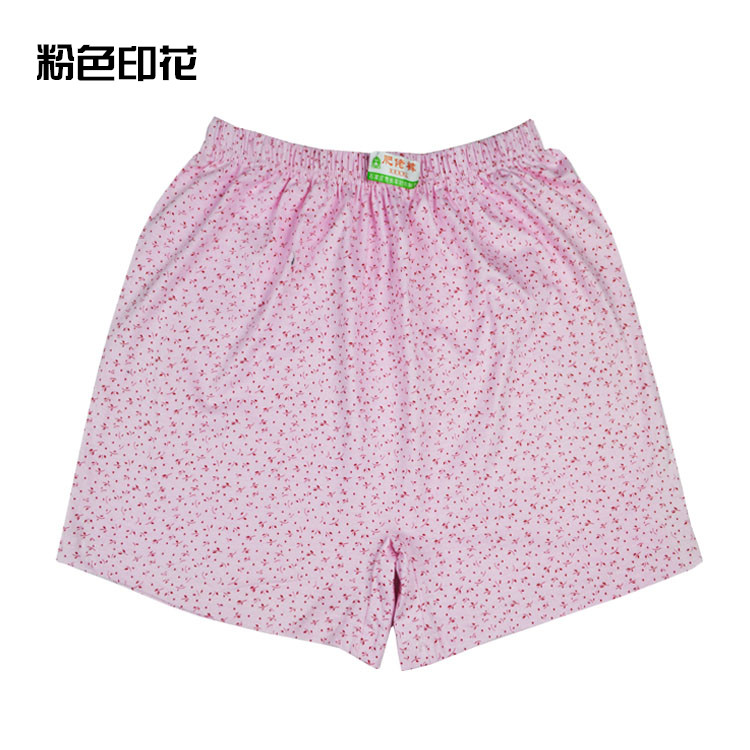 Đồ lót cotton trung niên và cũ cộng với phân bón XL nam và nữ quần short boxer cotton bốn góc quần short nam võ sĩ sịp