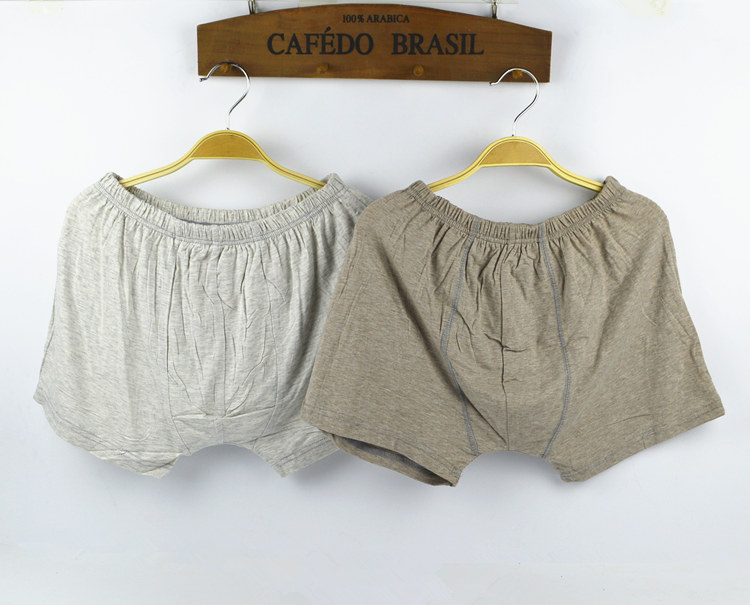 Modal quần short trung niên quần short boxer nam mùa hè cộng với phân bón XL cao eo vuông chất béo quần short shop đồ lót nữ gần đây