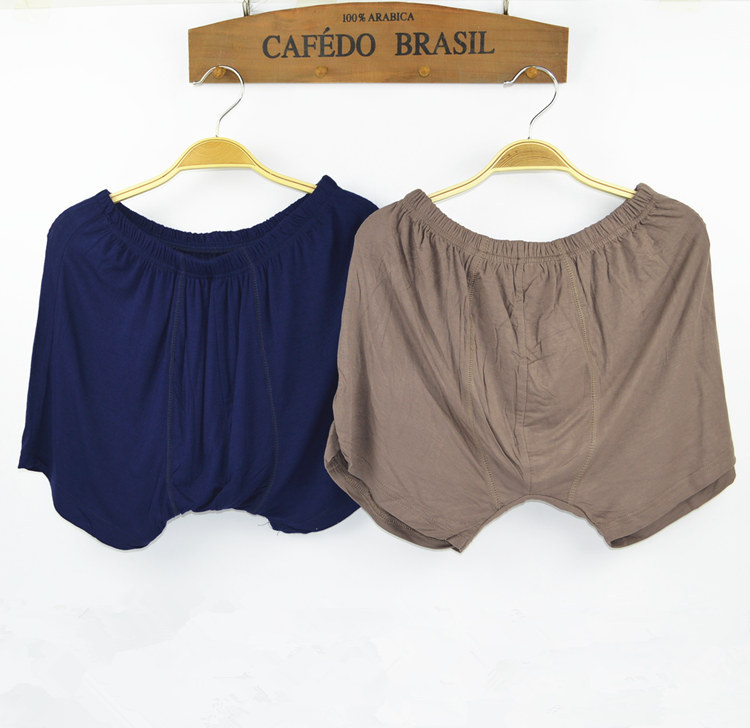 Modal quần short trung niên quần short boxer nam mùa hè cộng với phân bón XL cao eo vuông chất béo quần short shop đồ lót nữ gần đây